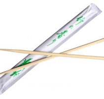 Палочки бамбуковые для суши в индив.упаковке 23см 100шт/уп 30уп/кор